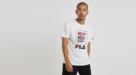 fila logo tee