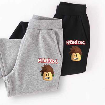 Qoo10 Store Roblox Pocket Icon Boy Trousers Autumn And Winter - store roblox pocket icon boy trousers autumn and winter thick cotton sweatpants kids plus velvet cas