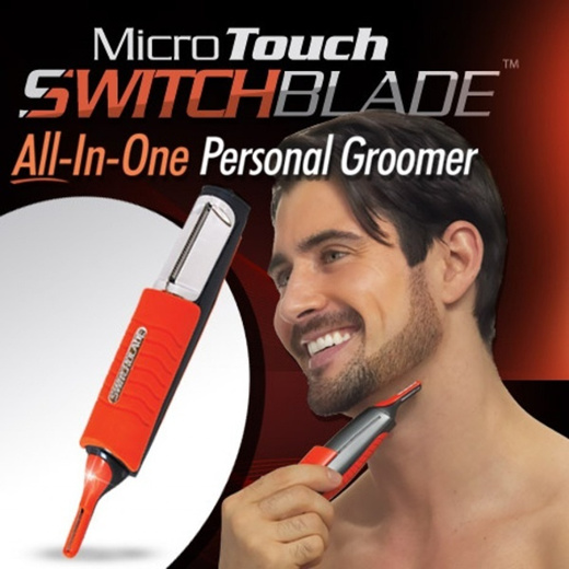 switchblade hair trimmer micro touch shaver