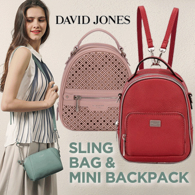 david jones paris mini backpack