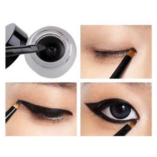 Qoo10 New Waterproof Eye Liner Makeup Black Liquid Eyeliner Shadow Gel Makeu Women S Clothing