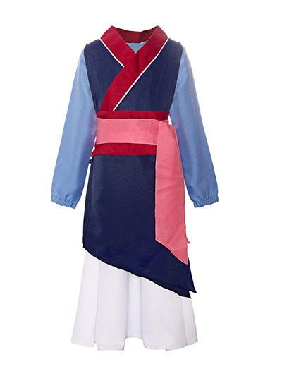 Qoo10 Halloween Cosplay Big Girls Heroine Mulan Costume Three