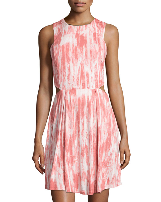 michael kors tie dye dress