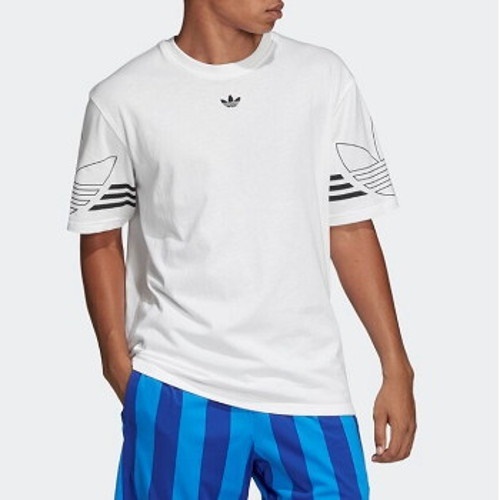 outline t shirt adidas