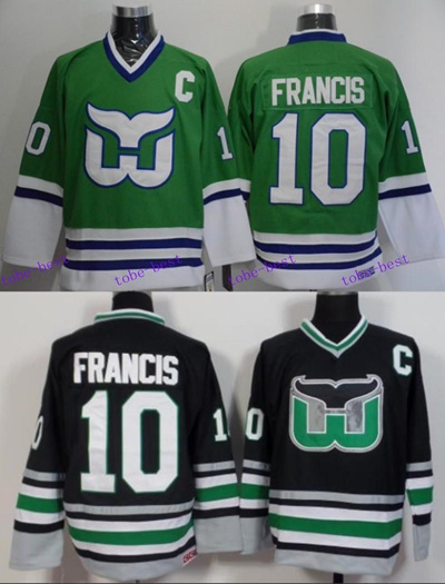 ron francis hartford whalers jersey