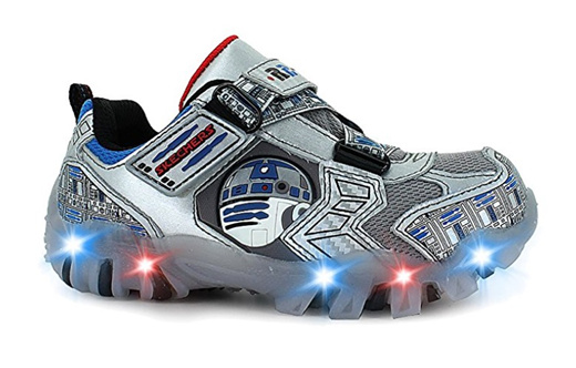 star wars light up shoes