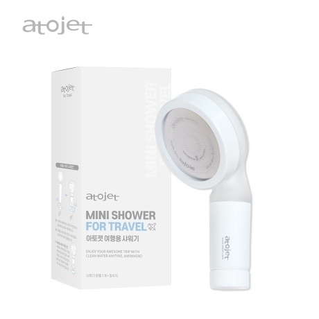 Atojet travel mini filter shower