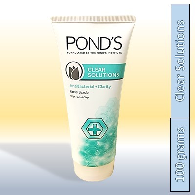 ponds facial scrub