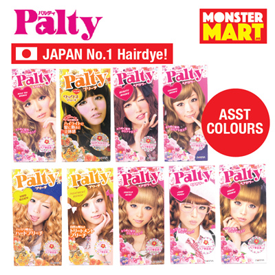 Palty Hair Dye Colour Chart