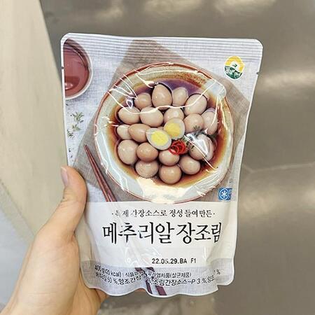 티몬월드 - 풍림) 메추리알장조림 400G X 2개 : 식품