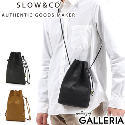 Global Shop」- SLOW deer 2way draw string shoulder Drawstring bag