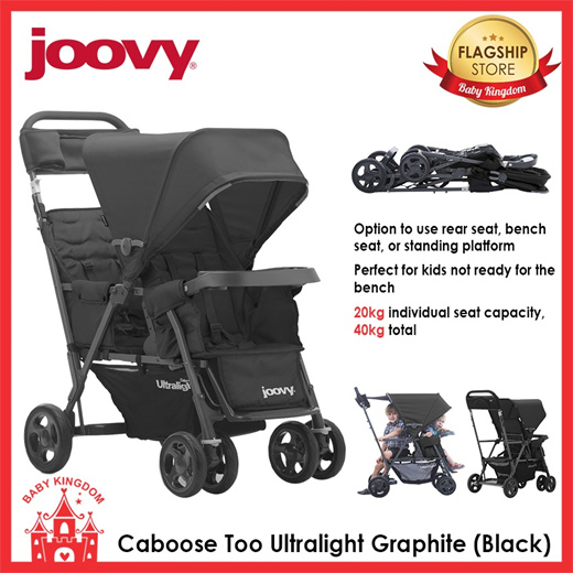 caboose ultralight too sit and stand stroller