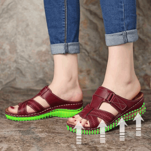 Open Toe Comfy Sandals Super Soft 