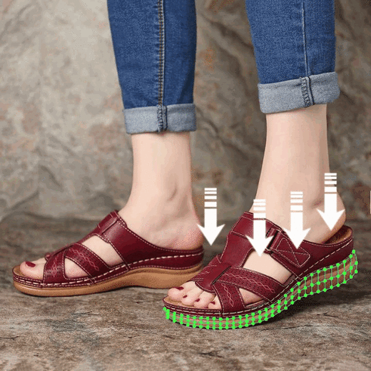 Open Toe Comfy Sandals Super Soft 