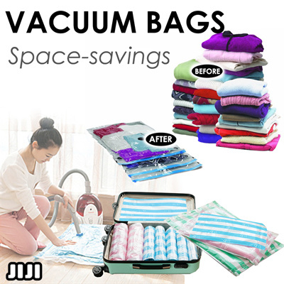 travel storage resealable vacuum bag