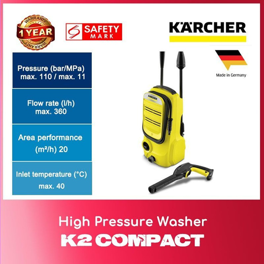 Kärcher K2 Compact Pressure Washer