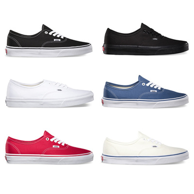 vans authentic colors