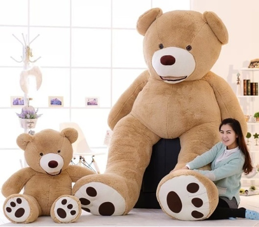 giant costco teddy bear