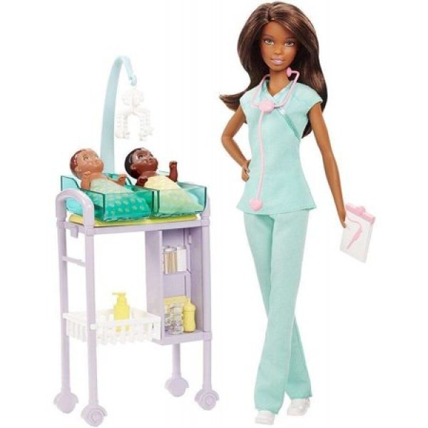 barbie doctor baby hospital