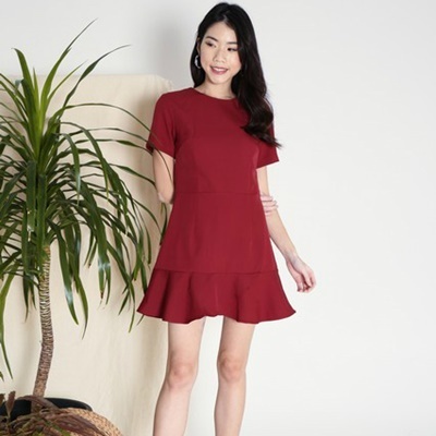 Leroy Ruffle Dress