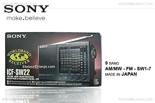 Qoo10 - Sony Portable Radio Series ICF-SW22/1 E / ICF-S80 / ICF