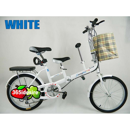 child seat for folding bike