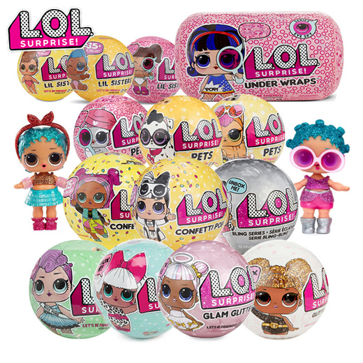 lol dolls confetti pop