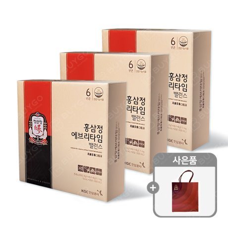 [무료배송] 정관장 홍삼정 에브리타임 밸런스 10ml x 30포 x 3박스 buy