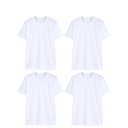 White T-shirts (Pack of 4)