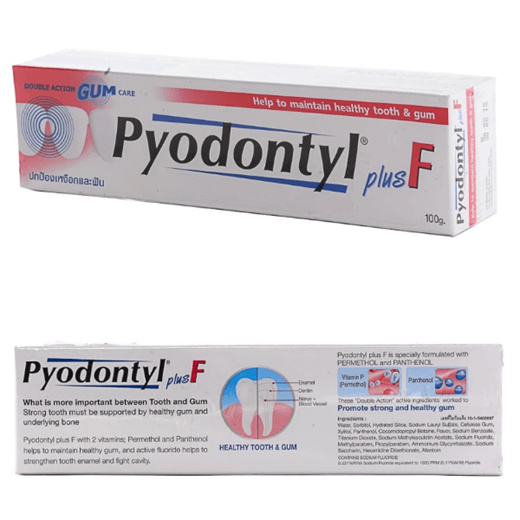 pyodontyl plus f toothpaste