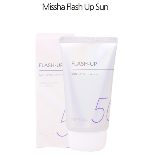 missha flash up sun