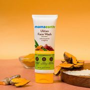 Mamaearth Ubtan Natural Face Wash for All Skin Type with Turmeric & Saffron for Tan removal and Skin