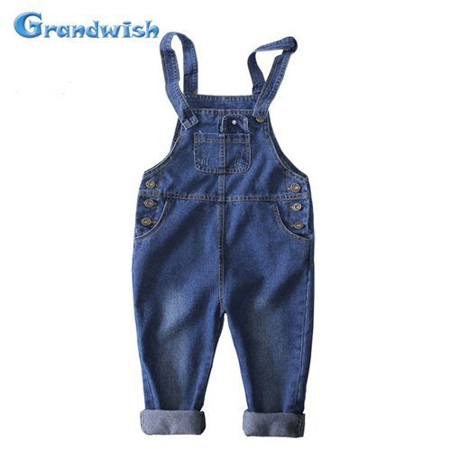 Qoo10 Wholesale Grandwish New Kids Denim Overalls Children Jumpsuit Jeans Pa Kids Fashion