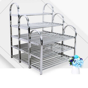 Qoo10 Stainless Steel Shoe Rack Thickened Shoe Rack Multi Layer Simple Combi Women S Clothing