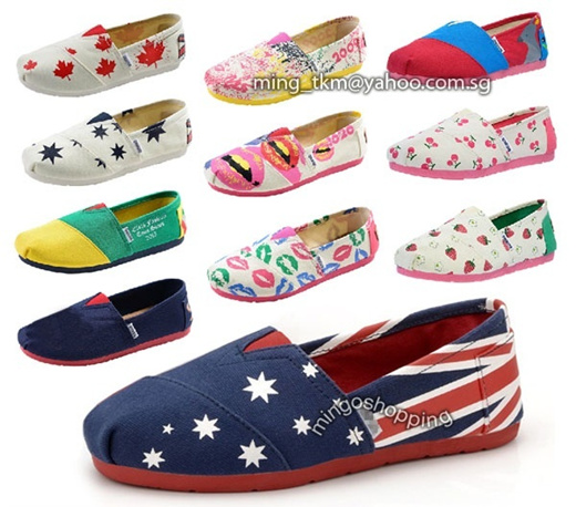 ladies slip on canvas sneakers