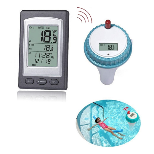 Pool Thermometer Digital Thermometer 5.1*3.1 Inch Floating Large