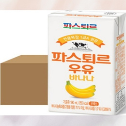 파스퇴르 우유 바나나 190ml X 24팩