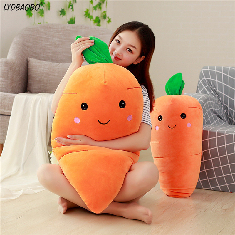 stuffed carrot toy