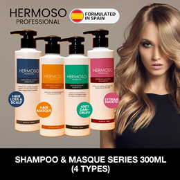 FREE SHIPPING★SALON EXCLUSIVE★[HERMOSO] HAIR SHAMPOO / HAIR MASQUE (CONDITIONER) 300ML