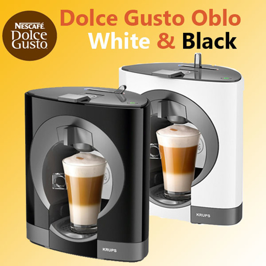 NESCAFE Dolce Gusto Oblo Coffee Capsule Machine - Black