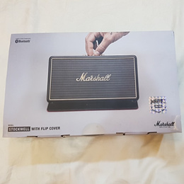 Brand New Marshall Stockwell Bluetooth Speaker With Flip Cover. Wireless. SG Stock and warranty !!