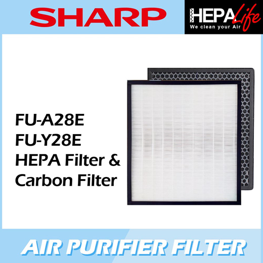 Qoo10 - SHARP FU-A28E FU-Y28E Compatible Hepa and Carbon Filter : Small ...