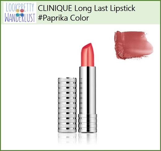 clinique paprika lipstick