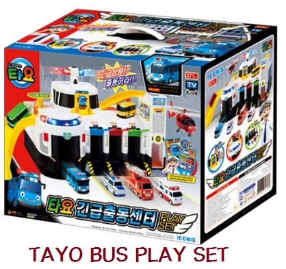 tayo the little bus toy set