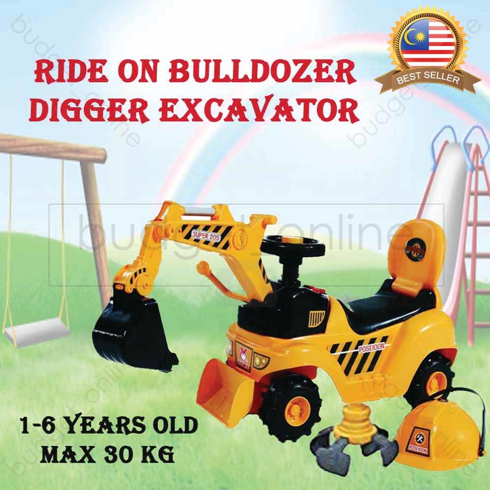 riding bulldozer toy