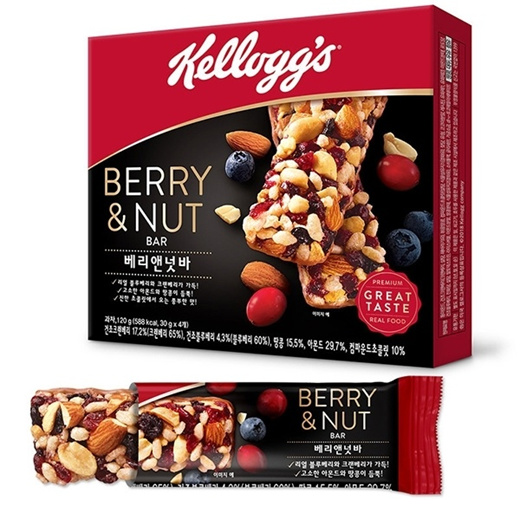 Qoo10 - Kellogg s Berry & Nut Bar 4P 120g : Cakes & Snacks