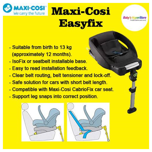 Qoo10 Maxi Cosi Easyfix Baby - Maxi Cosi Isofix Car Seat Base Instructions