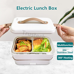 5 Colors Student 1.5L Portable Multifunctional Electric Heating Lunch Box /  1L Non-electric Lunch Food Insulation Lunch Box Car Lunch Box Single