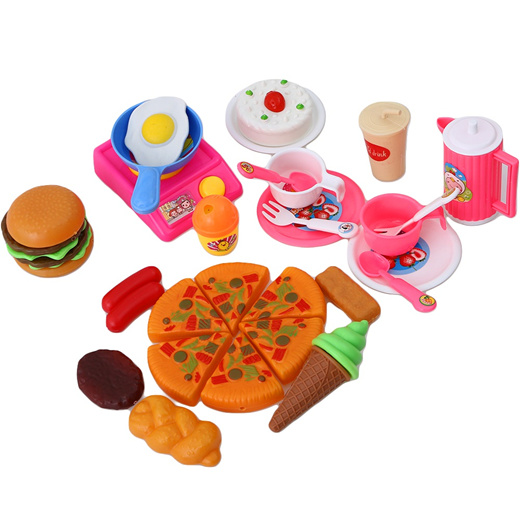 plastic play food