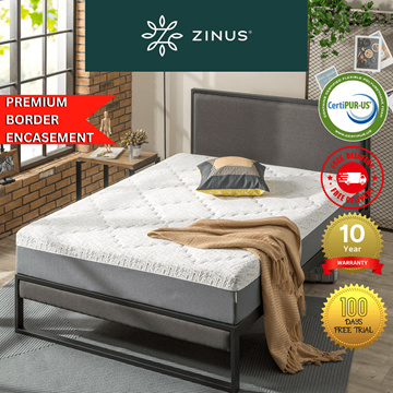 Zinus 'Cool Series' Cool Gel Memory Foam Contour Pillow – Zinus Singapore